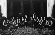 Das Kölner Kammerorchester mit Hermann Abendroth 1933.